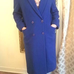 Vintage 1980’s ferncroft coat | Blue winter coat